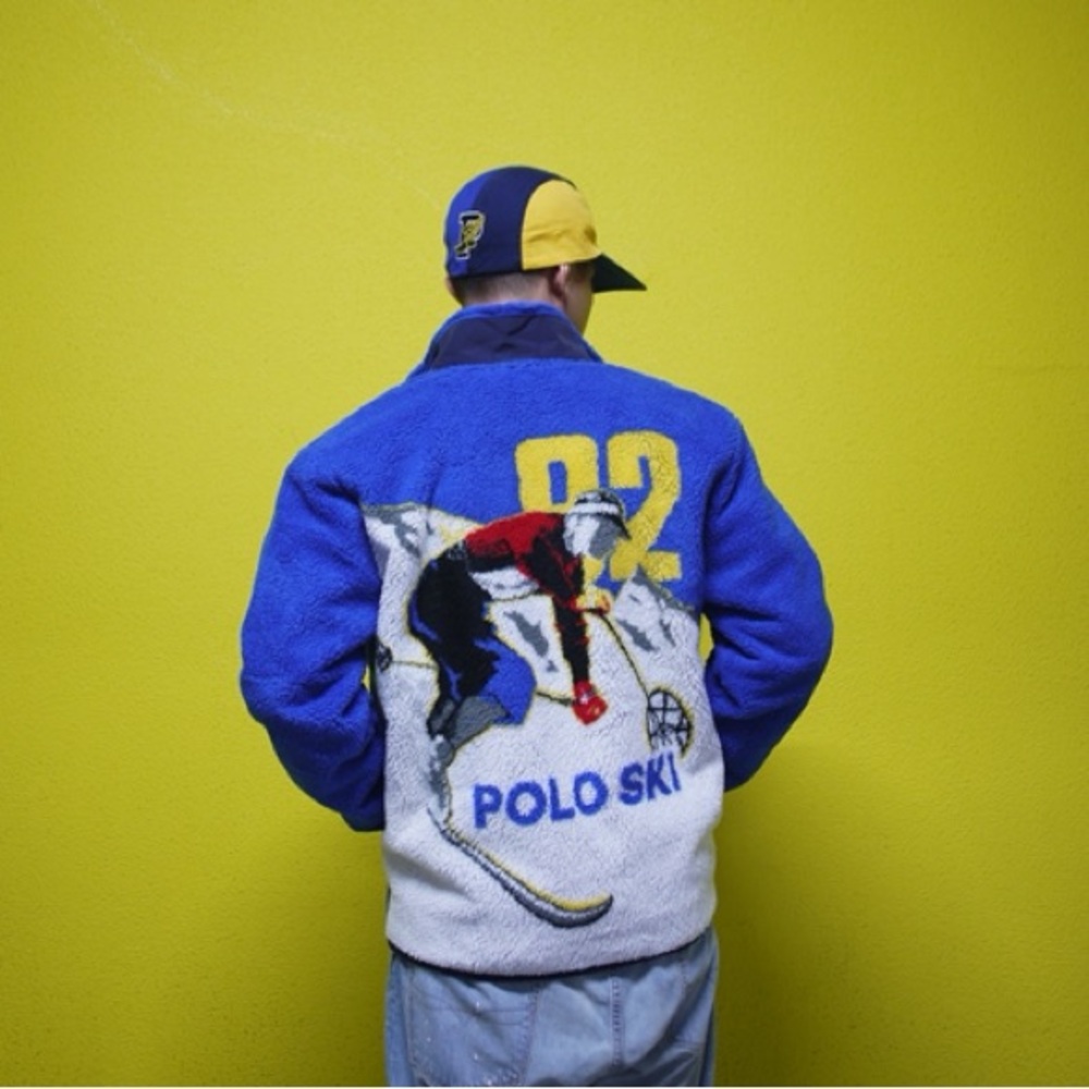 Polo Ralph Lauren Sun Valley Full Zip
Sherpa Fleece Jacket Men’s M NWT